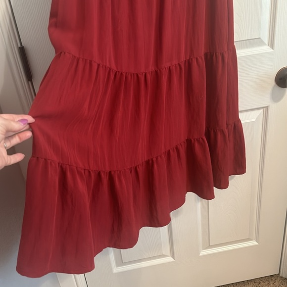 Maroon entro dress - L - Picture 3 of 5